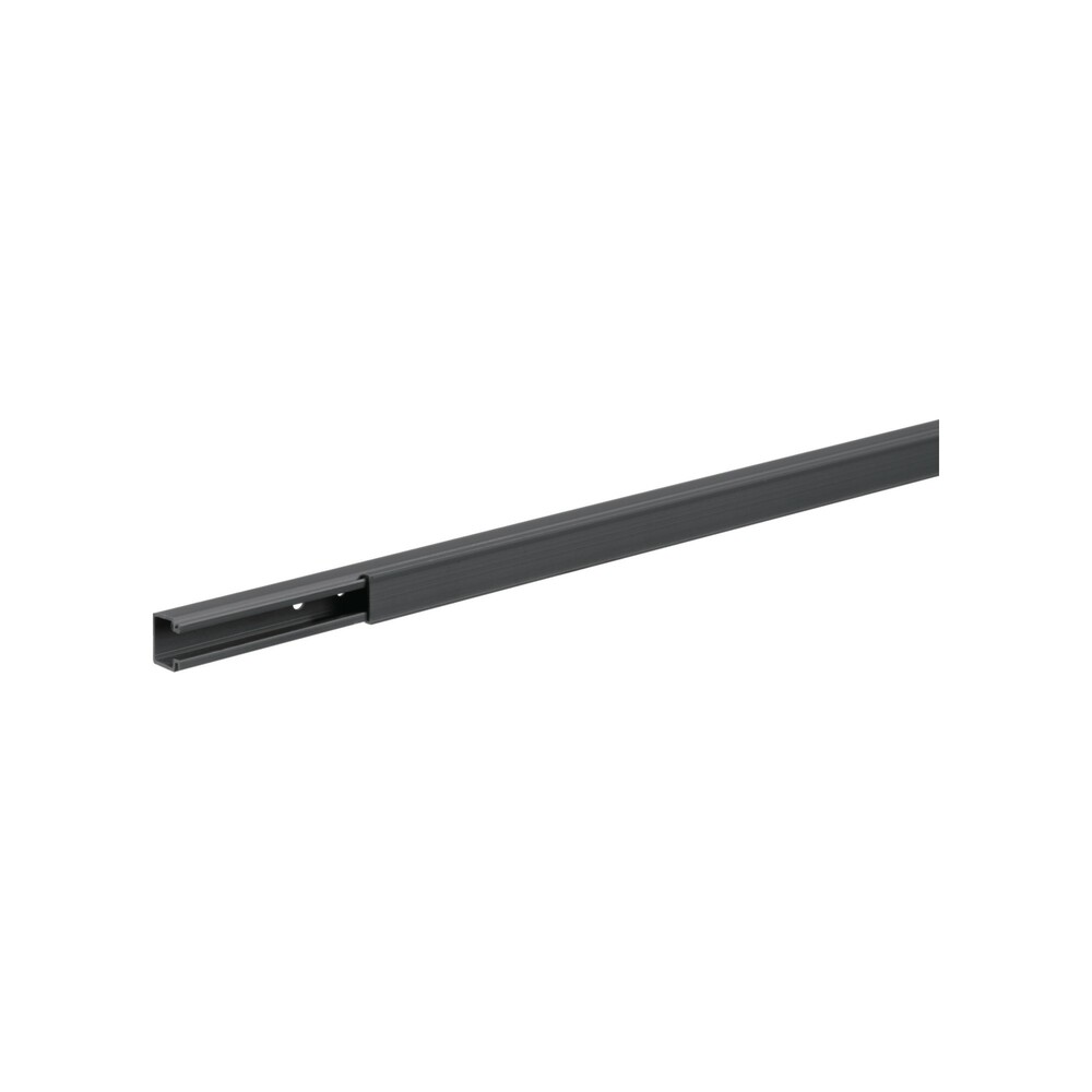 Kanał elektroinstalacyjny PVC 15x15mm czarny 2m tehalit.LF Hager