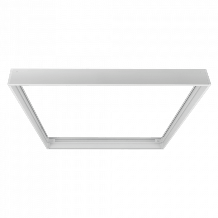 Ramka zatrzaskowa natynkowa do paneli LED 60x60 BACKLIT biała Eco Light