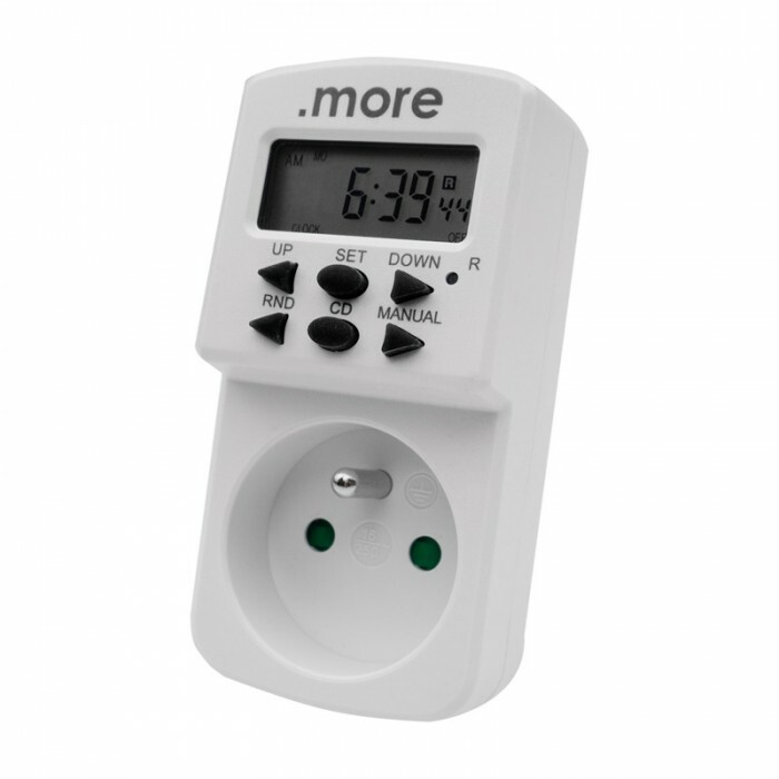 PROGRAMATOR CZASOWY TYGODNIOWY - ELEKTRONICZNY M20354 ECO LIGHT