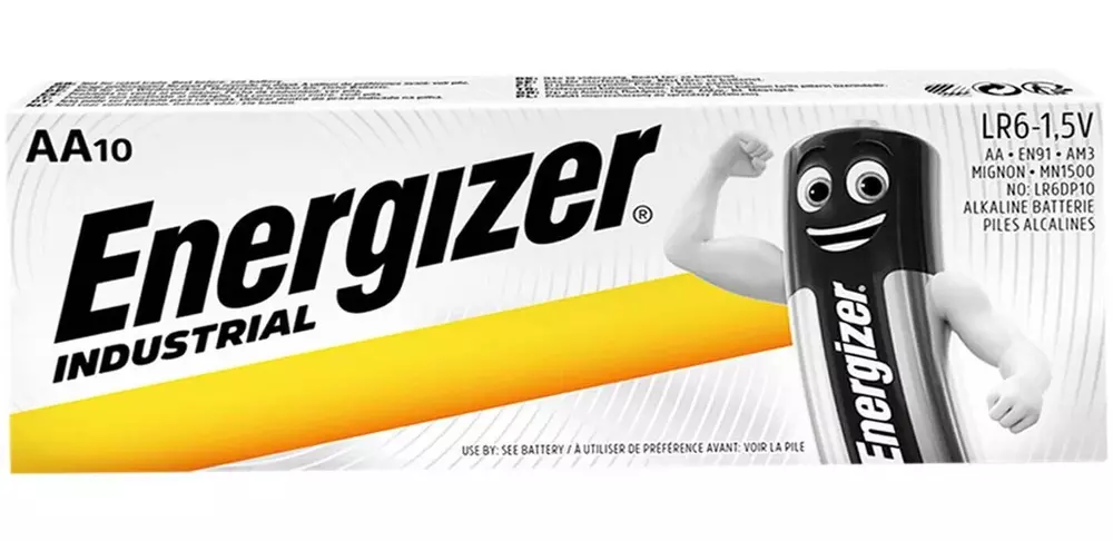 Bateria alkaliczna AA INDUSTRIAL PRO Energizer R6 LR6 1,5V (opakowanie 10szt)
