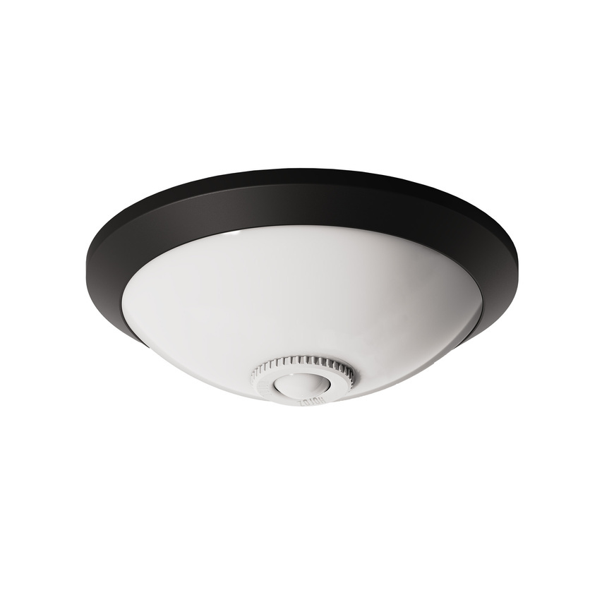 Plafon z czujnikiem ruchu 360° Czarny E27 IP20 400.010.143  HOROZ