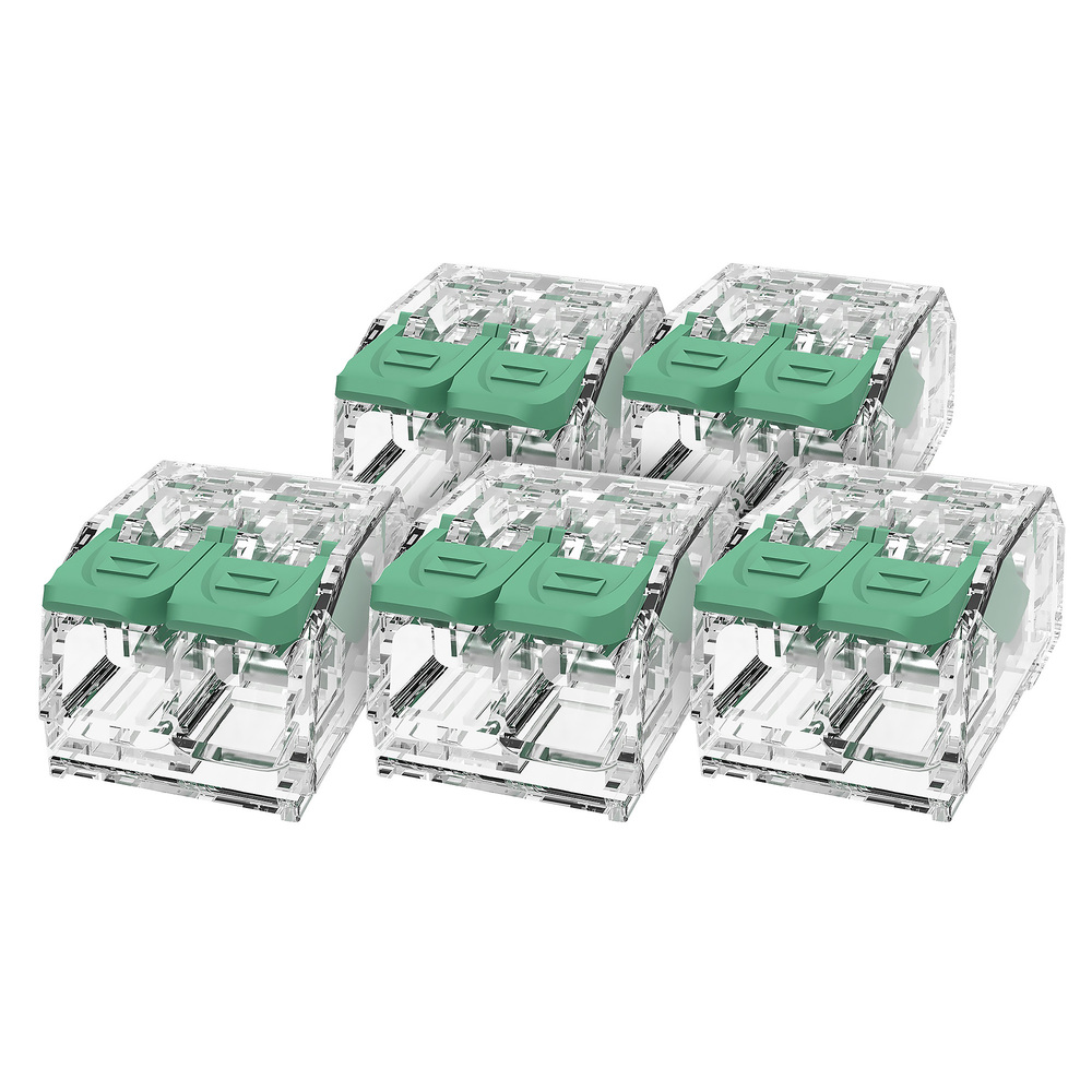 Złączka instalacyjna z dźwignią do wszystkich rodzajów przewodów maks. 4mm2 2-przew. (5 sztuk) EDO412-KPL-5SZT EDO Technic
