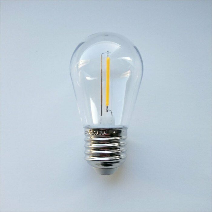 Żarówka Filament Golf Ball S14 E27 1W 2700K 100lm