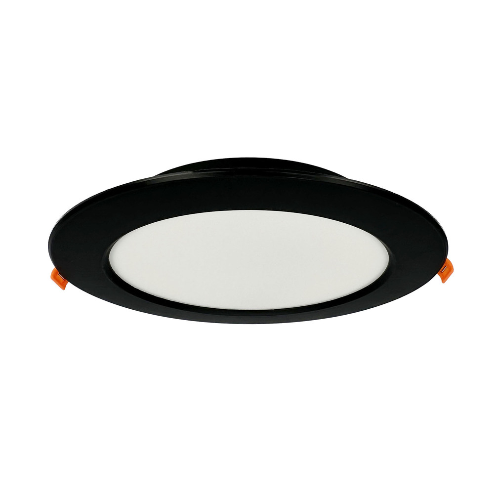 Oprawa podtynkowa downlight LED ALEXIS 18W 1660lm IP20 CCT okrągła czarna | HOROZ