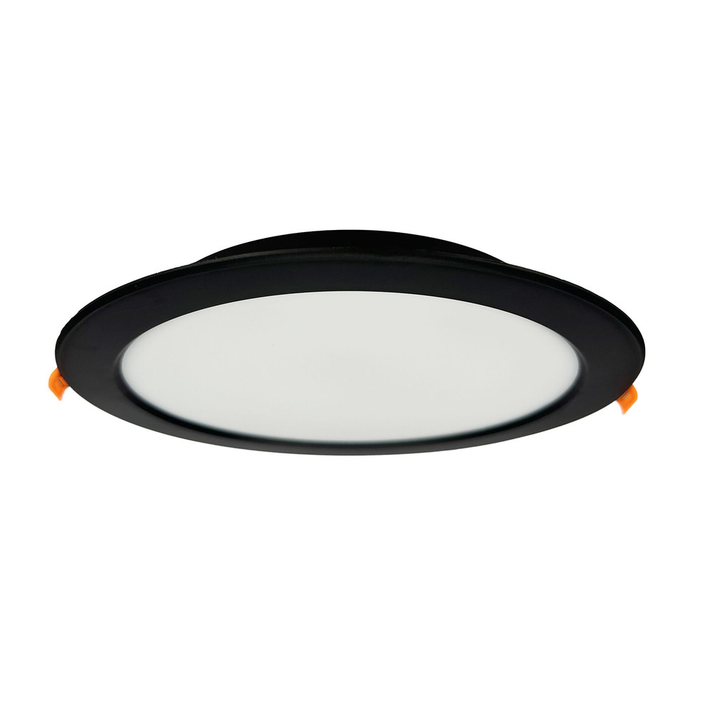 Oprawa podtynkowa downlight LED ALEXIS 24W 2270lm IP20 CCT okrągła czarna | HOROZ