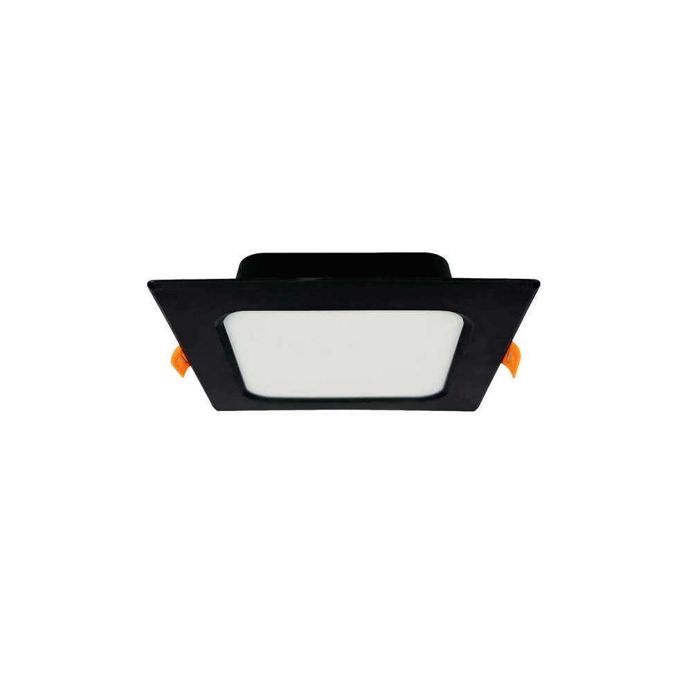 Oprawa podtynkowa downlight LED ALEXIS-SQ 9W 780lm IP20 CCT kwadratowa czarna | HOROZ