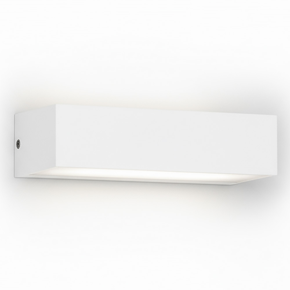 Kinkiet ogrodowy ANDIZ 9W 450lm 4200K IP65 biały | HOROZ