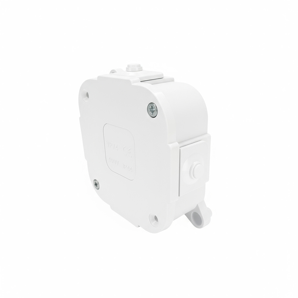 Puszka natynkowa 88x88x40mm IP44 400V z zaciskami biała VP-74 EDO777935 EDO Technic