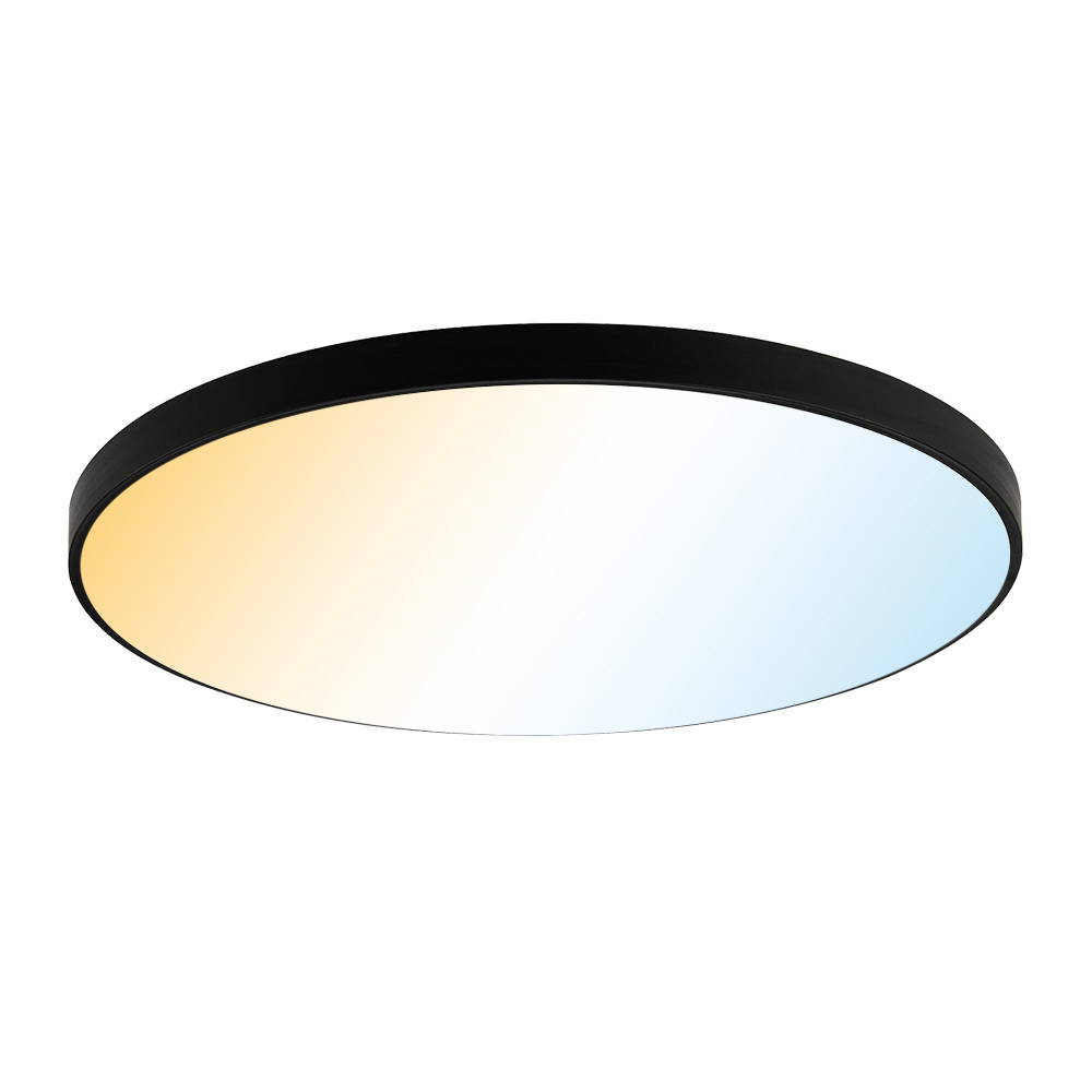 Plafon HAZEL 24W 1680lm 3CCT IP20 okrągły czarny | HOROZ
