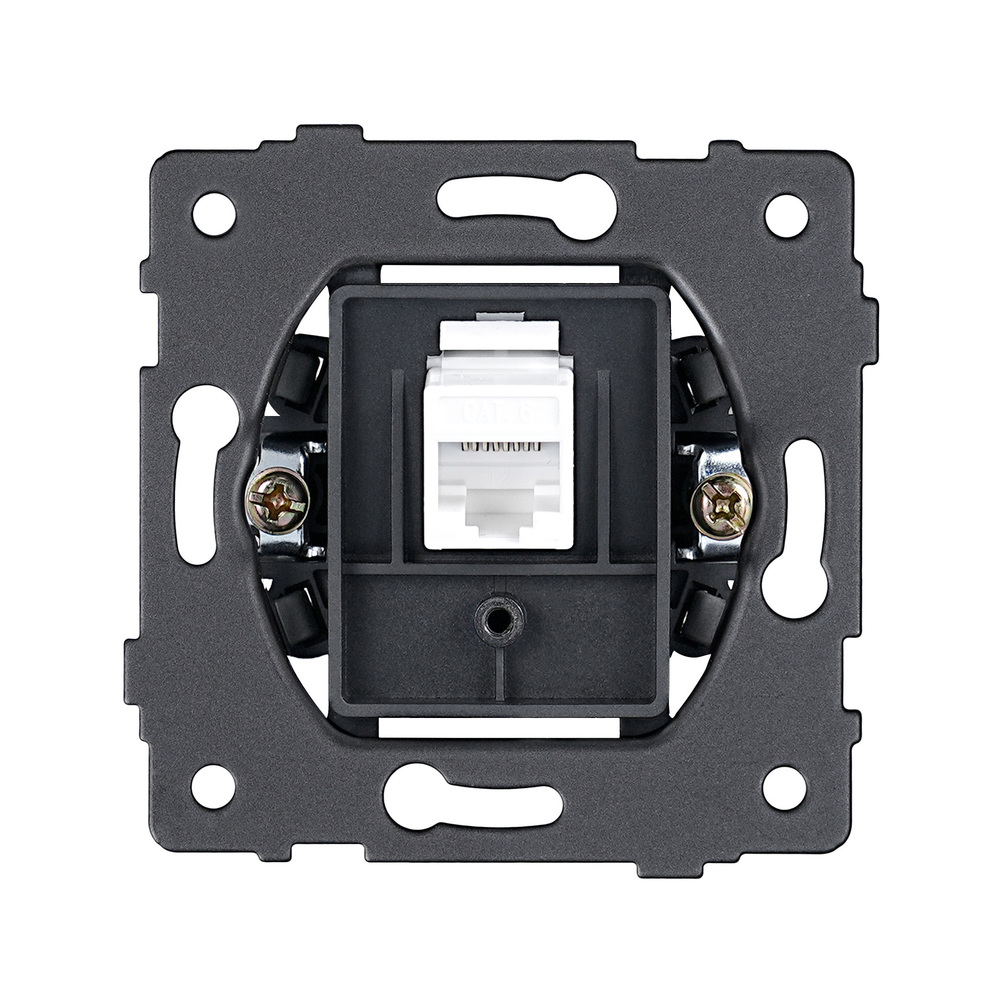 Mechanizm gniazda pojedynczego RJ45 kat. 6 ViPlast