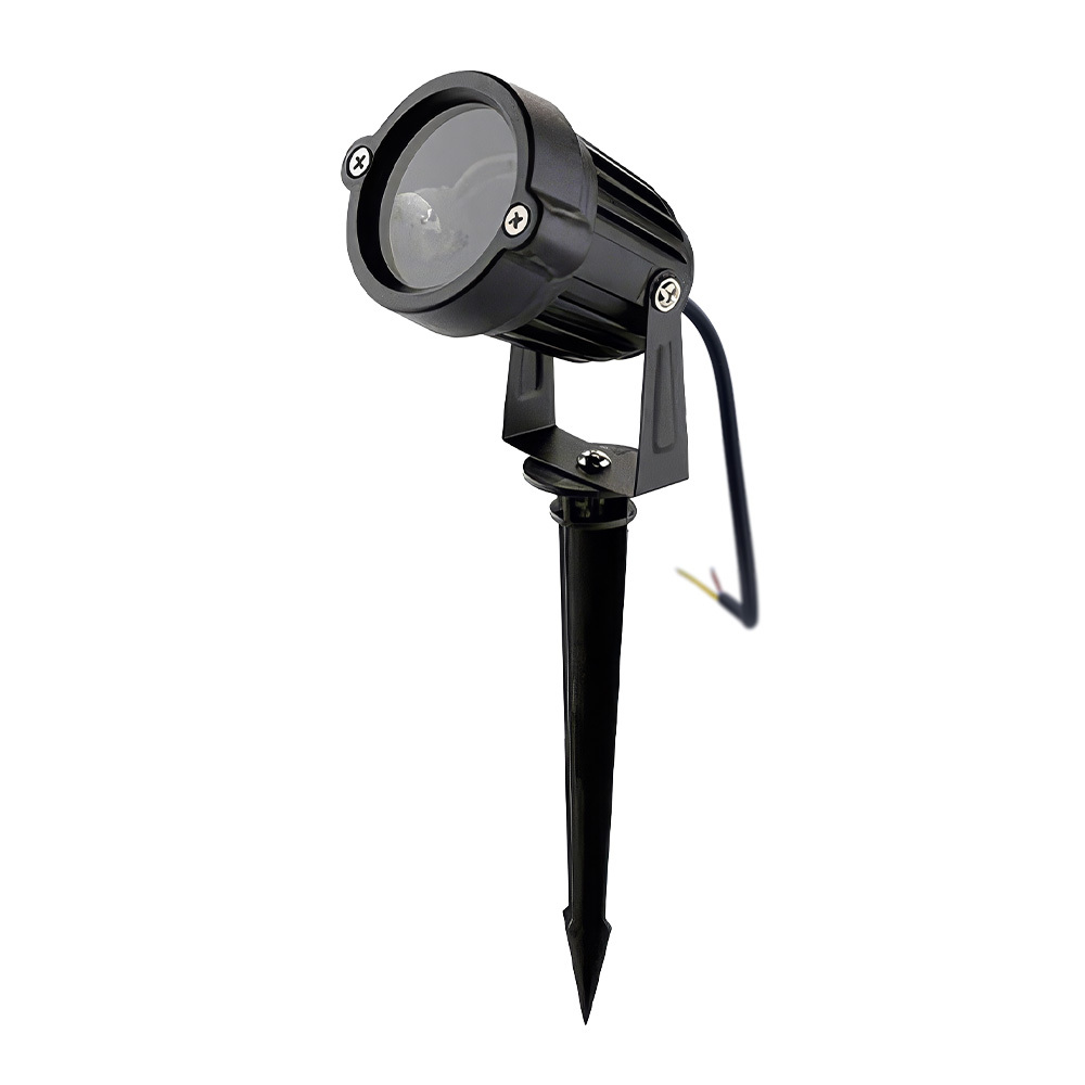 Reflektor ogrodowy wbijany GU5.3 IP65 czarny OPTIC-X HOROZ