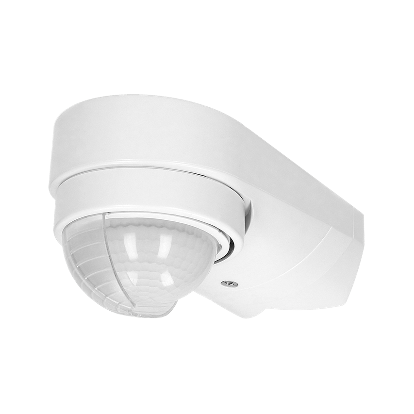 Czujnik ruchu biały 240° IP65, 1200W, 2 sensory, 3 rodzaje montażu Orno