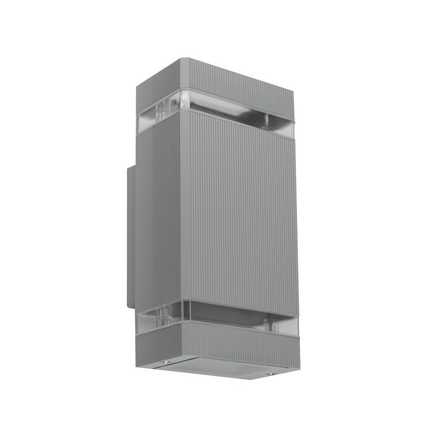 Oprawa elewacyjna kinkiet PANAM Grey IP44 2xGU10 szary EDO777154 Garden Line EDO