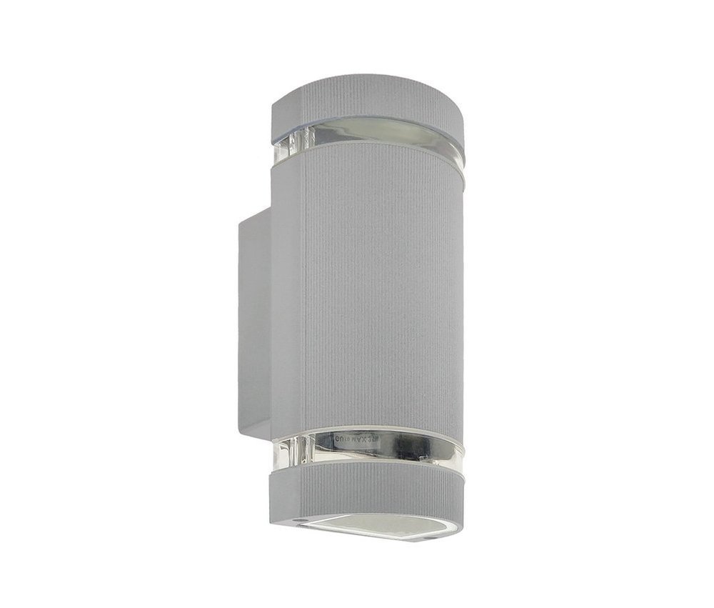 Oprawa elewacyjna kinkiet PANAM OV Grey IP54 2xGU10 szary EDO777363 Garden Line EDO