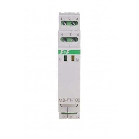 Przetwornik temperatury MB-PT-100 F&F