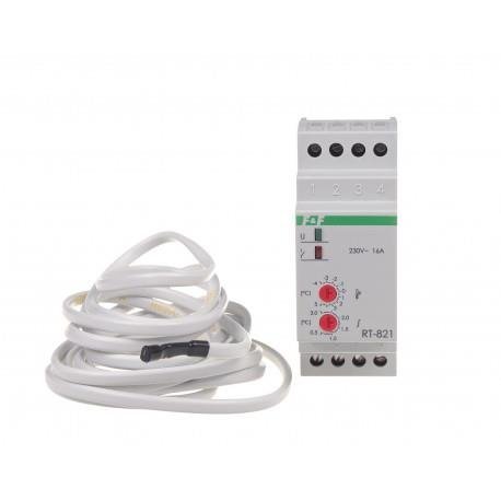 Regulator temperatury -4÷5°C 16A 230VAC RT-821 F&F