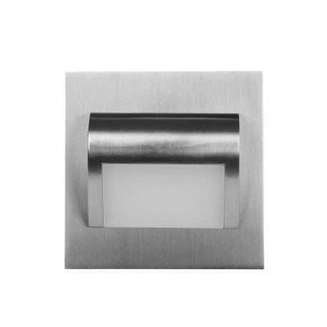 Oprawa schodowa LED INGA 1,2W 3000K 100lm satyna 12V LS-ISW F&F