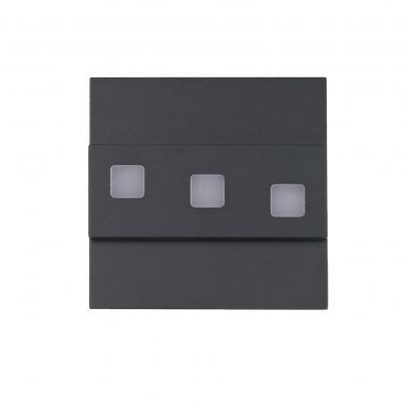 Oprawa schodowa LED VIKA 1,2W 3000K 100lm antracyt 12V LS-VAW F&F