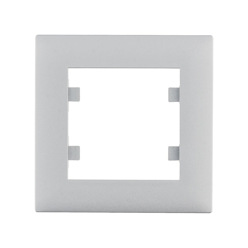 intense Ramka 1-krotna, srebrny WL5512 Lumina Hager