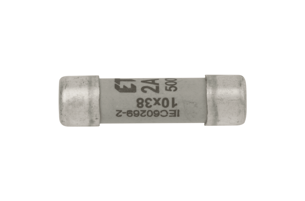 Wkładka topikowa cylindryczna CH10x38 gG 2A/500V ETI