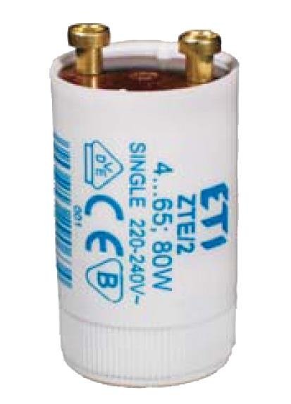 Zapłonnik do świetlówek ZTE/2 4-65W,80W ETI