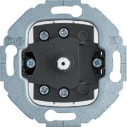 R.classic/Serie 1930/Glas Łącznik obrotowy świecznikowy (seryjny), mechanizm, zaciski śrubowe Berker