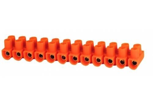 Listwa zaciskowa gwintowa 12 torów 10mm² temroplastyczna LTF 12-10 Simet (z kodem)