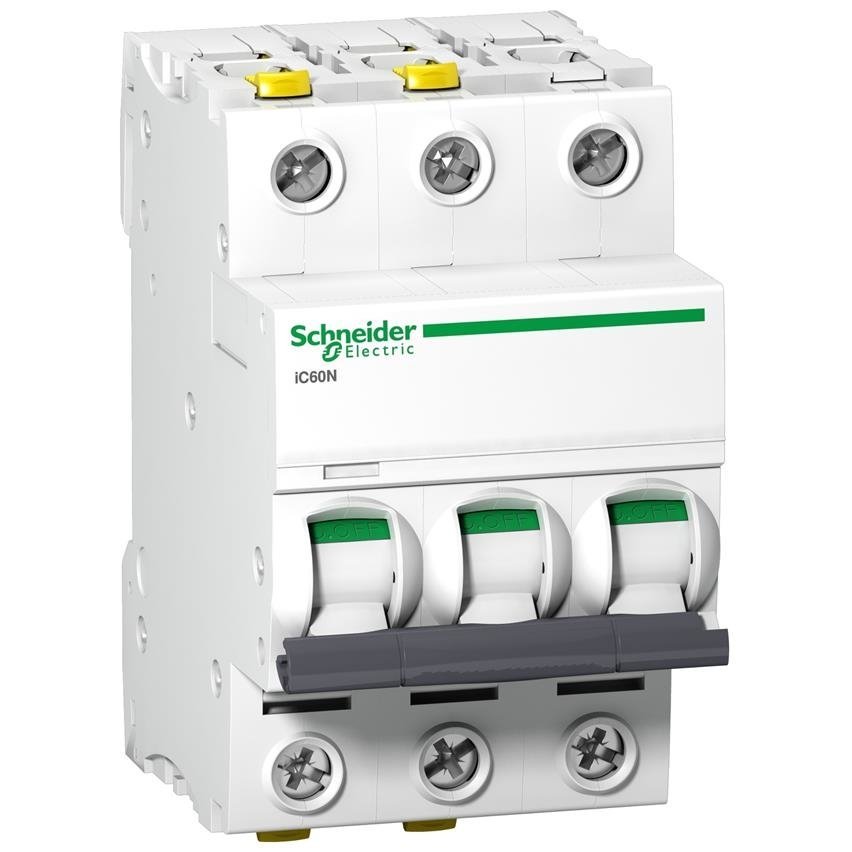 Wyłącznik nadprądowy iC60N-B20-3 B 20A 3-biegunowy Schneider A9F03320
