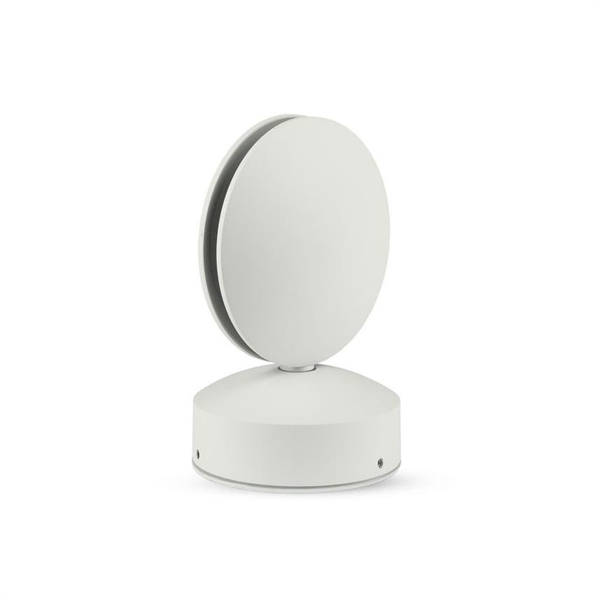 Kinkiet zewnętrzny LED biały okrągły 7W 3000K  VT-707-W 8217 V-TAC