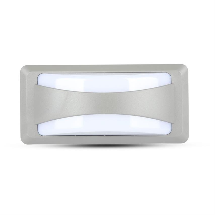 Lampa elewacyjna kinkiet LED 12W 3000K szary VT-8058 8245 V-TAC