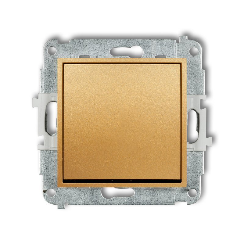 Mechanizm łącznika schodowego (bez piktogramu) złoty 29MWP-3.1 Karlik Mini
