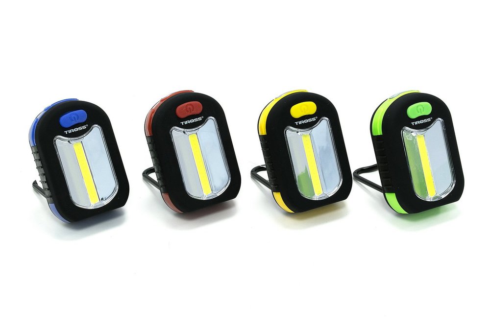 Lampka warsztatowa LED 3W COB + 3 LED TS-1838 Tiross
