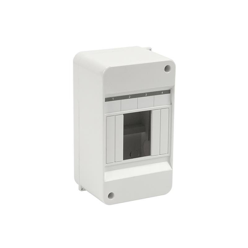 Rozdzielnica natynkowa RNO-4, 1x4 bez drzwi, IP30