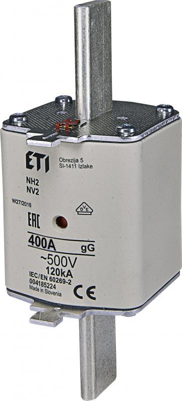 Wkładka topikowa NH2 gG 400A/500V ETI Polam