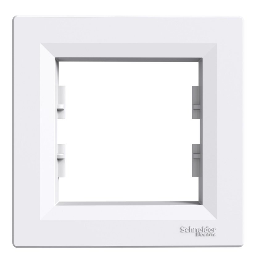 Ramka 1-krotna pozioma biały Asfora Schneider EPH5800121