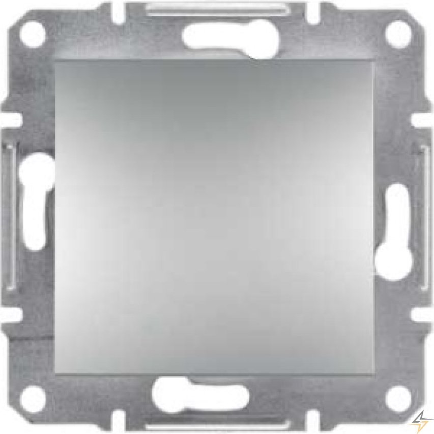 Zaślepka bez ramki, aluminium Schneider Asfora