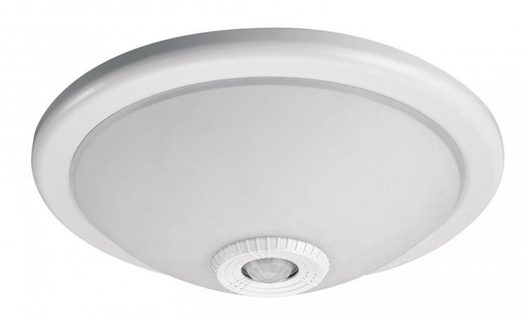 Plafoniera Vizela z czujnikiem ruchu max. 2x40W E27 kąt świecenia 360  GTV