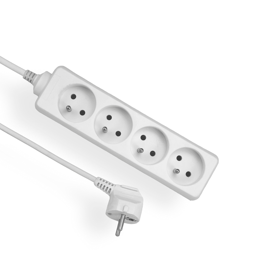 Przedłużacz 4 gniazda 3m z uziemieniem Elgotech