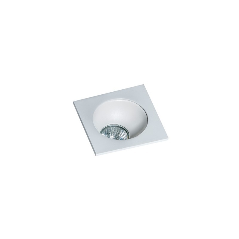 Oprawa sufitowa odbłyśnik downlight Hugo 1 biały (bez wkładu) Azzardo GM2118S