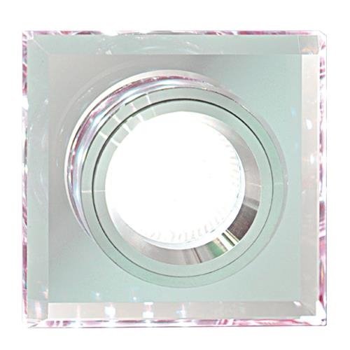 Stan LED C Chrome 6500K, oprawa halogenowa z paskiem, kwadratowa, barwa zimna