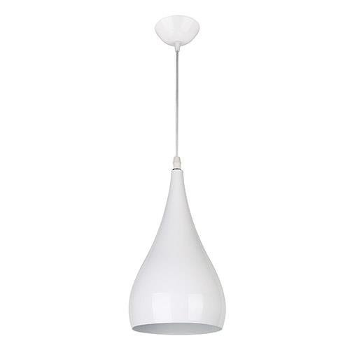 Lampa wisząca JUSTA WHITE, 1 x E27, biała, 3265, Struhm