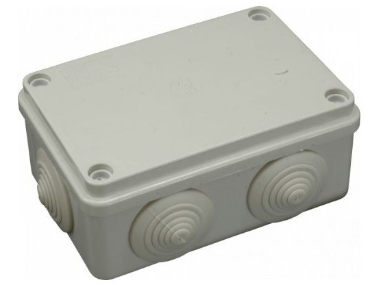 Puszka hermetyczna S-Box 206 z dławikami 120x80x50 IP55 Pawbol