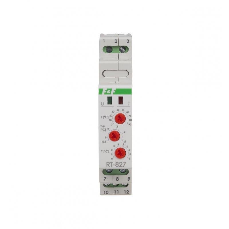 Regulator temperatury - zakres 0 do 99st.C, I=16A, 1moduł