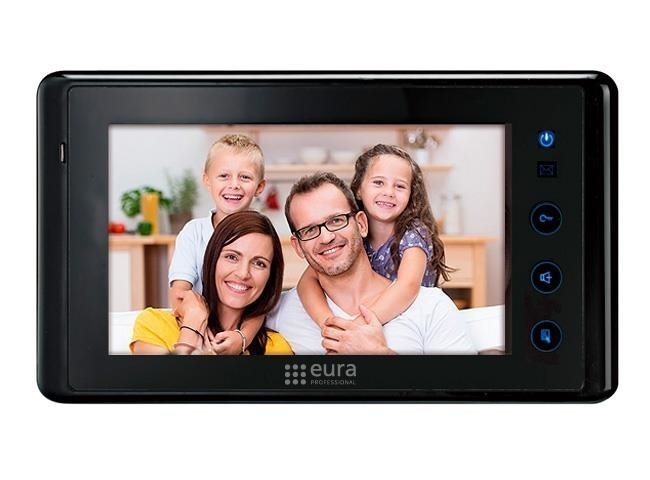 Monitor ''EURA PROFESSIONAL CAT5'' VMA-08A5 ekran 7'' kolor