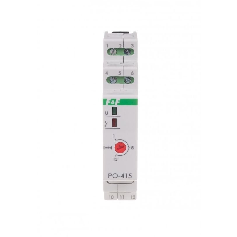 Przekaźnik czasowy z opóźnionym opadaniem PO-415 230V F&F
