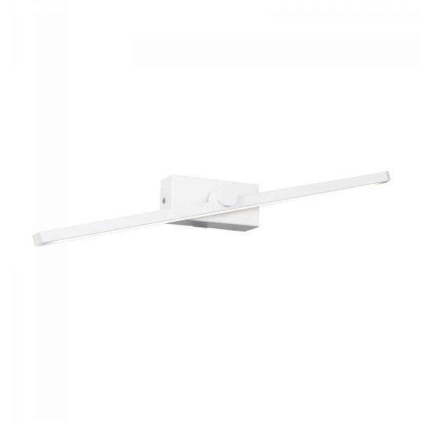 Lampa ścienna kinkiet LED ruchomy regulowany listwa podłużny nad lustro obraz biały piaskowy Italux Martinus MB1168L