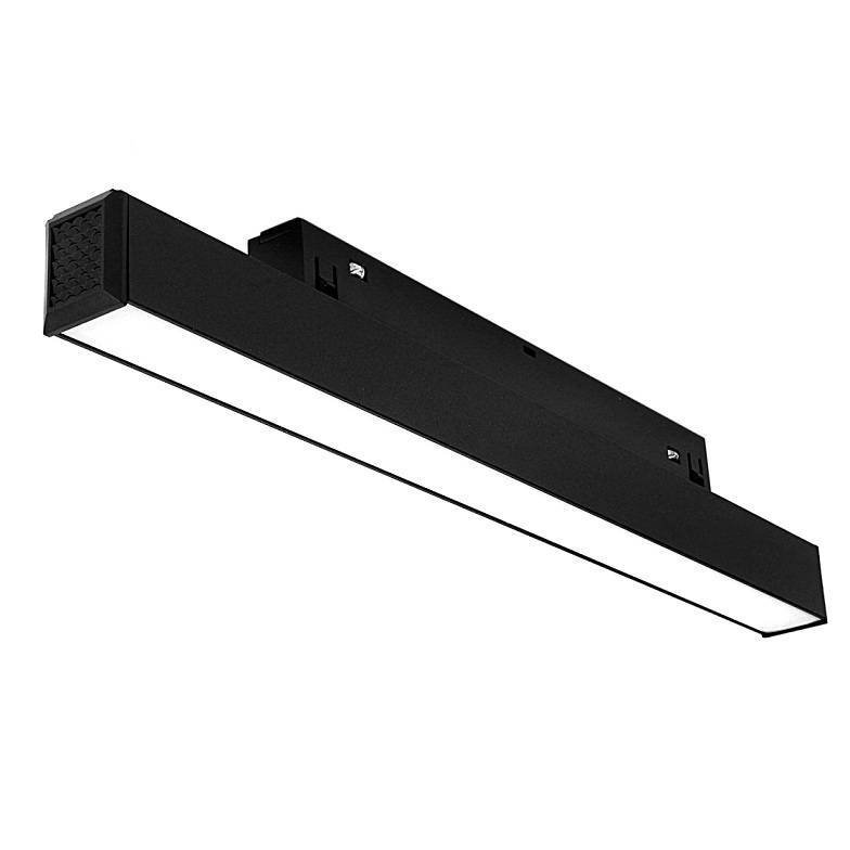 Lampa liniowa LED do szyn magnetycznych 12W 4000K 1440lm czarny DDCX-FG300