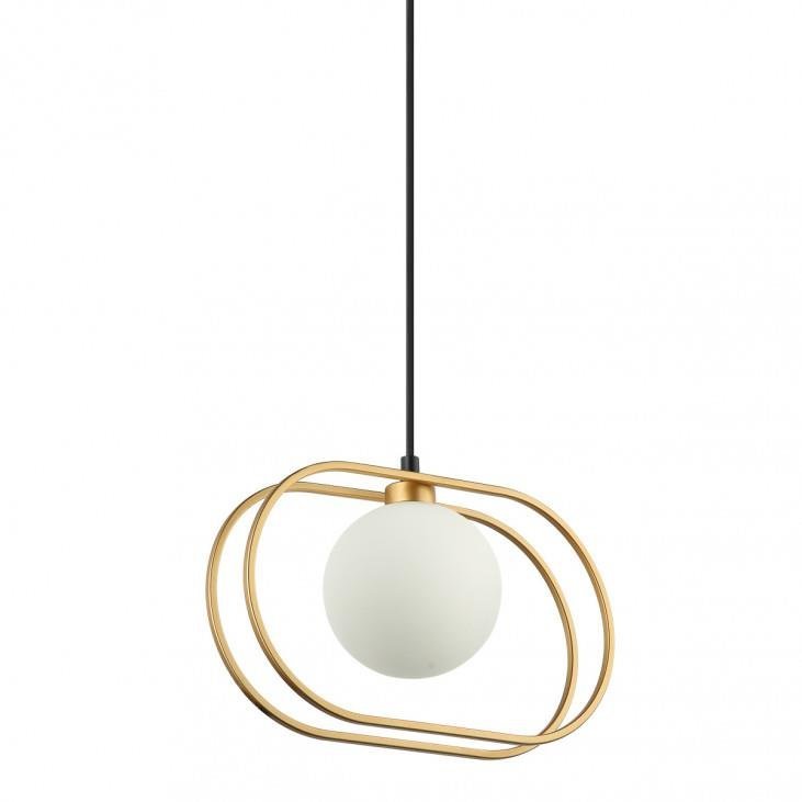 Lampa wisząca GROSETTA złoty, czarny, biały G9 25W IP20 Italux