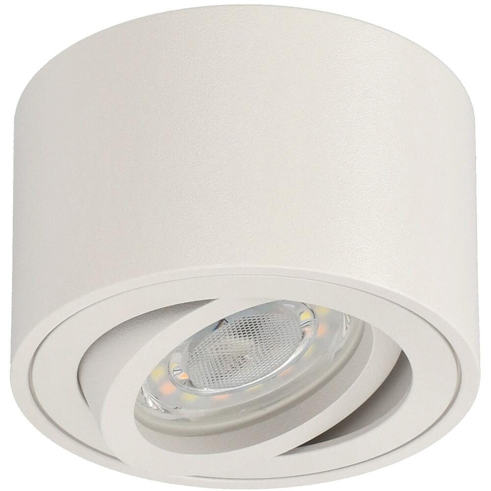 Punktowa oprawa sufitowa natynkowa ZALDA OV White IP20, 220-240V, okrągła, biała EDO777451 EDO Solutions