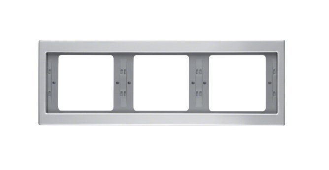 K.5 Ramka 3-krotna, aluminium, pozioma Berker